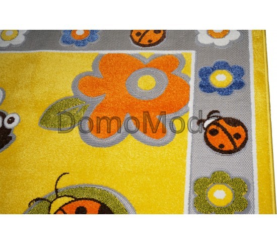 Детский ковер КИНДЕР МИКС 50850 yellow Купить в интернет магазине ДомоМода фото 3 Детский ковер КИНДЕР МИКС 50850 yellow - высокое качество по лучшей цене в Украине изображение 3.